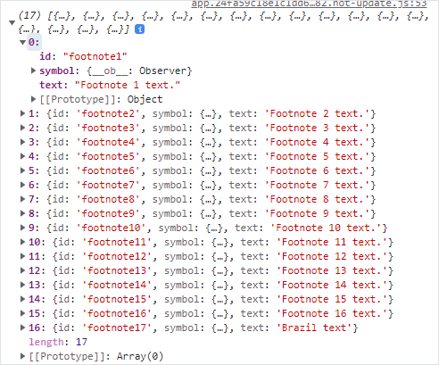 getAllFootnotes method example