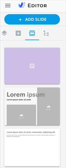 Monochrome blocks example