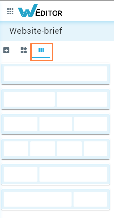 Website brief example